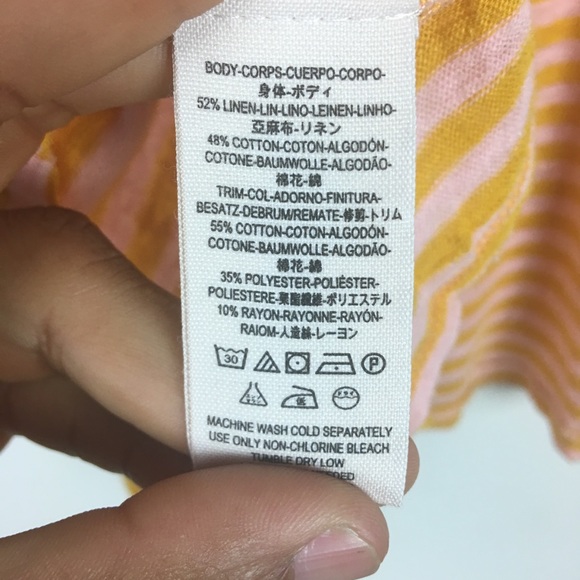 Free People Striped Boxy Tee - Picture 6 of 7